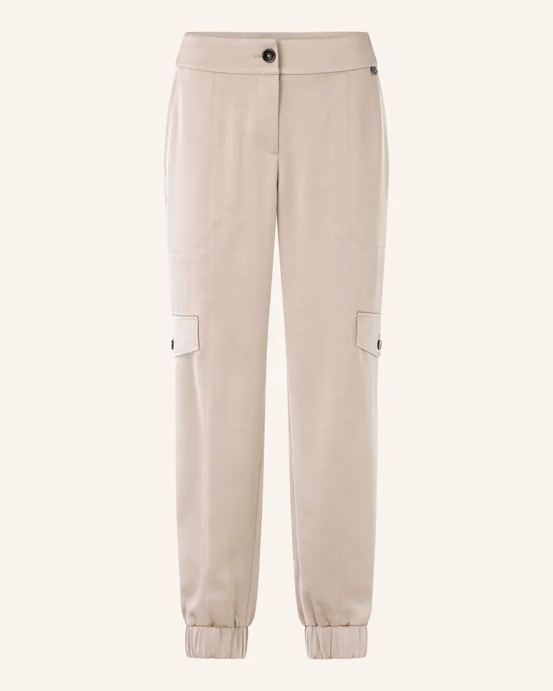 Marc Cain Cargohose RIDDER aus Satin Beige