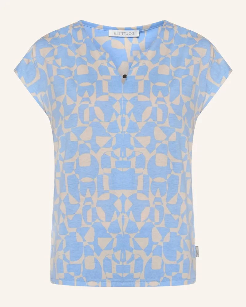 Betty Barclay Blusenshirt Mit Gummizug blau Blau