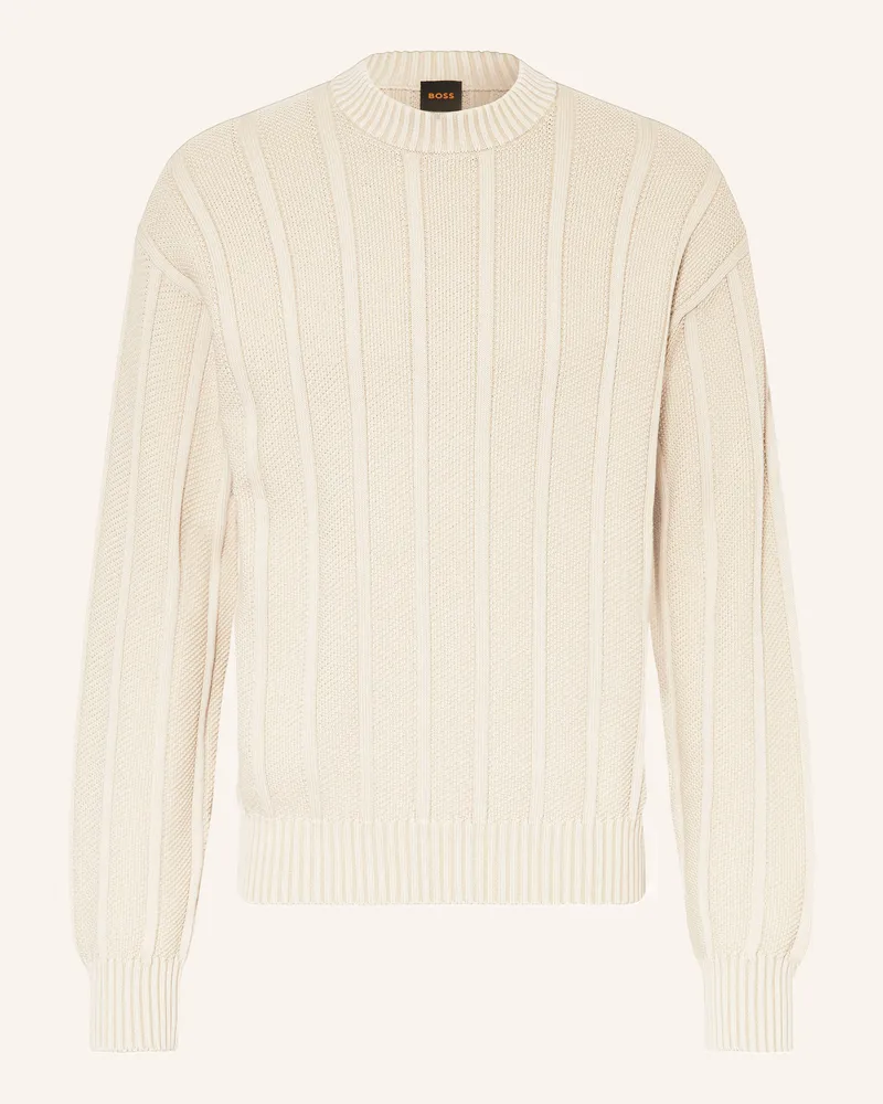 HUGO BOSS Pullover Kaktus beige Beige
