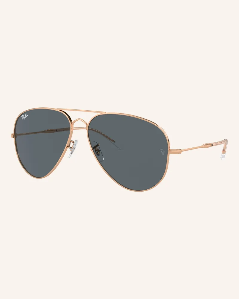 Ray Ban Sonnenbrille rb3825 rosegold Roségold