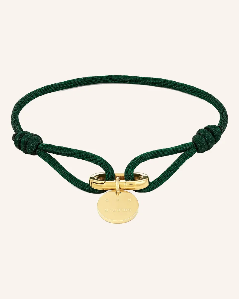 Copenhagen Armband  Aus  Edelstahl gruen Grün