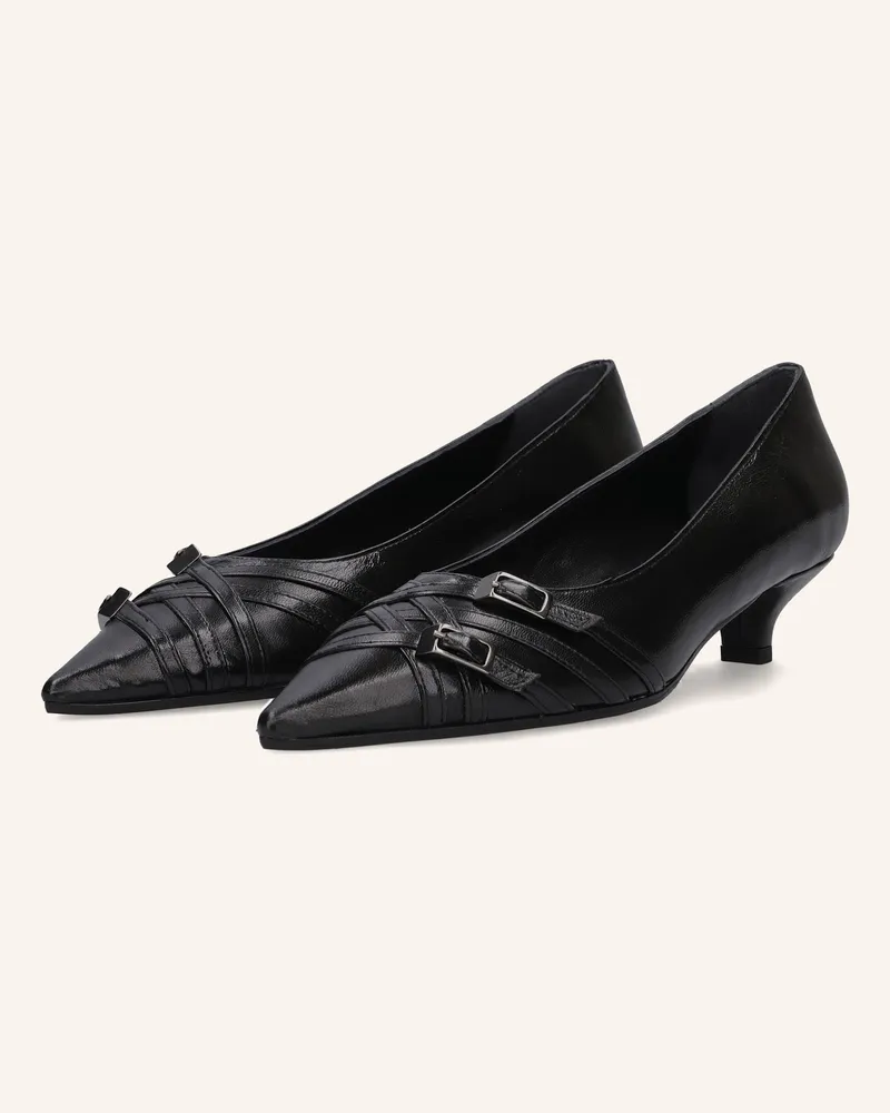 Thea Mika Pumps Schwarz