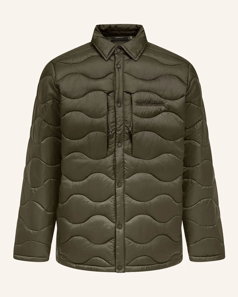 Peak Performance Steppjacke Helium gruen Dunkelgrün