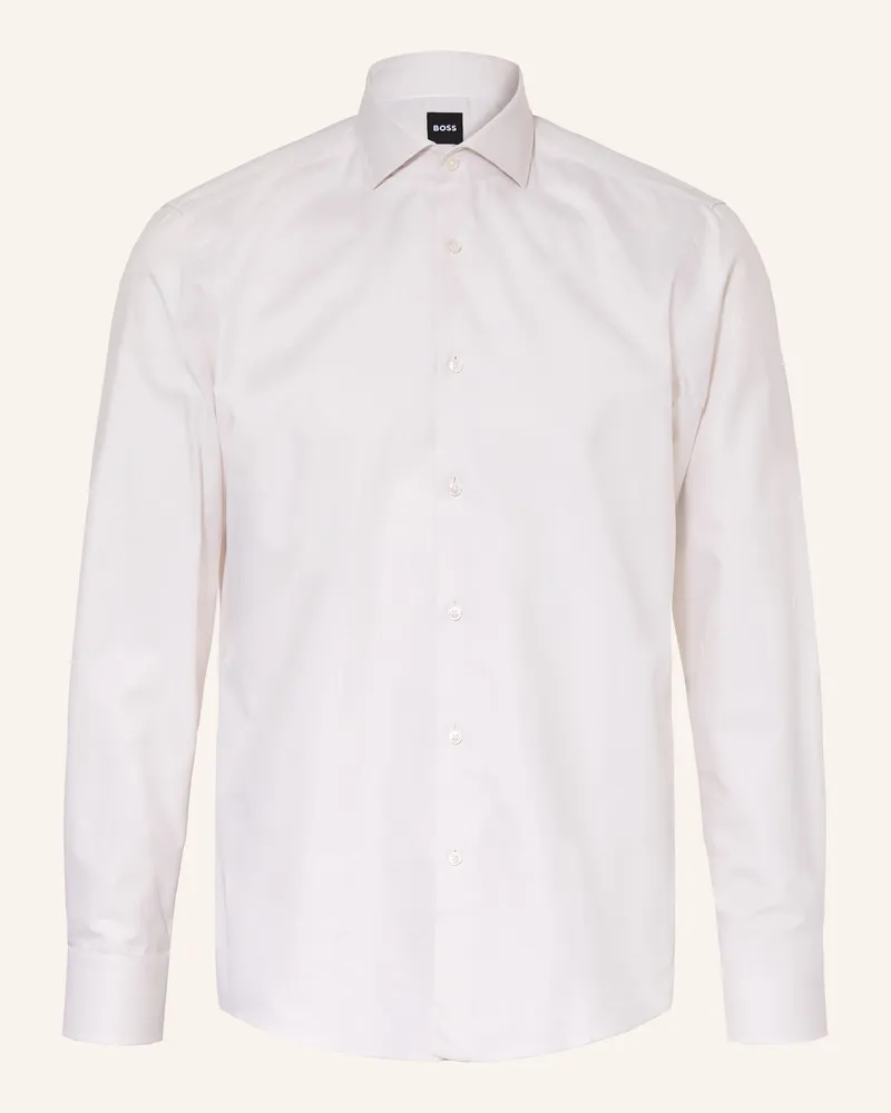 HUGO BOSS Hemd JOE Regular Fit Ecru