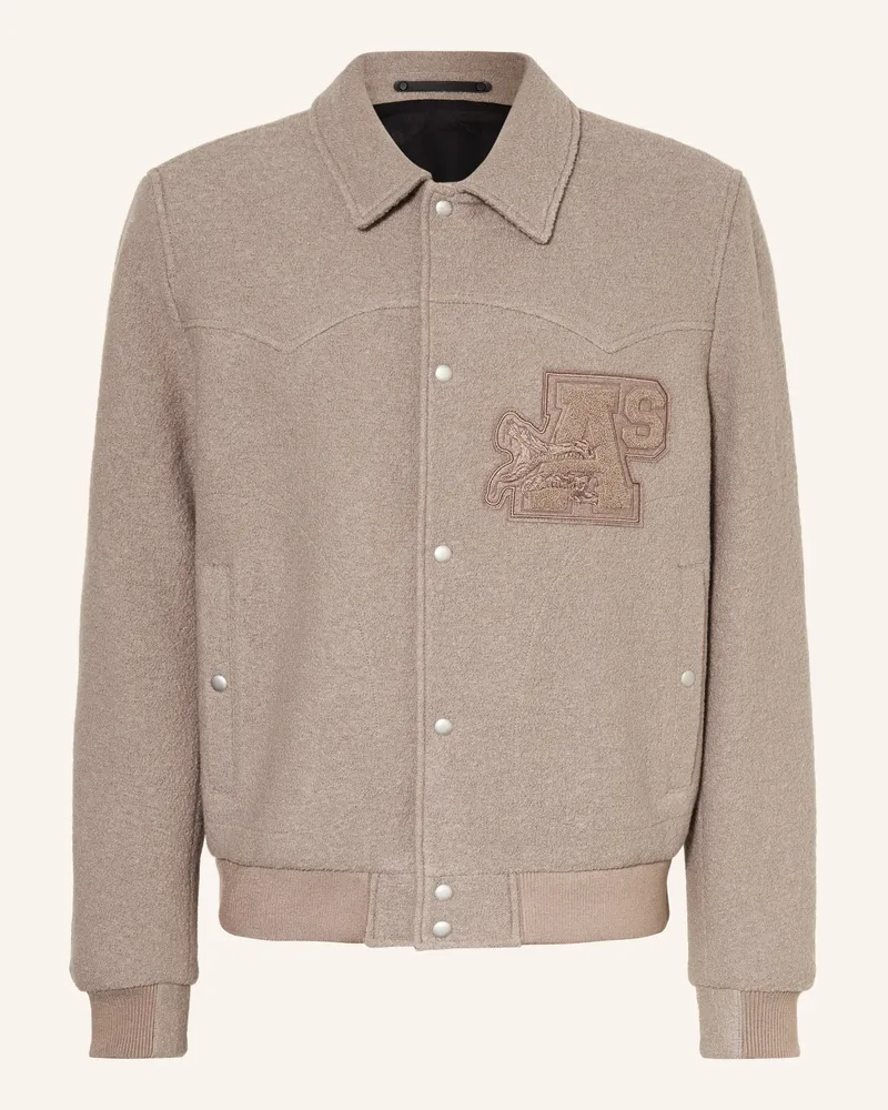 AllSaints Blouson ROYCE Beige