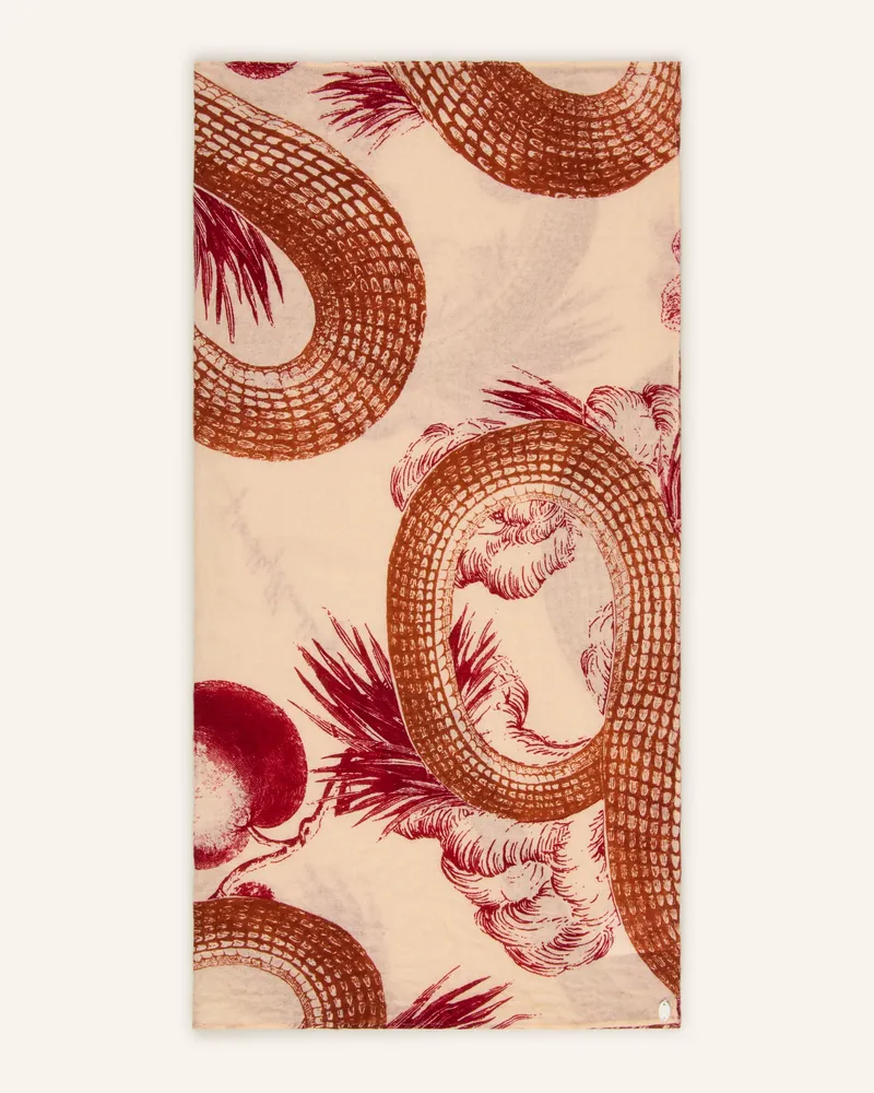 Friendly Hunting Cashmere-Tuch Hellorange