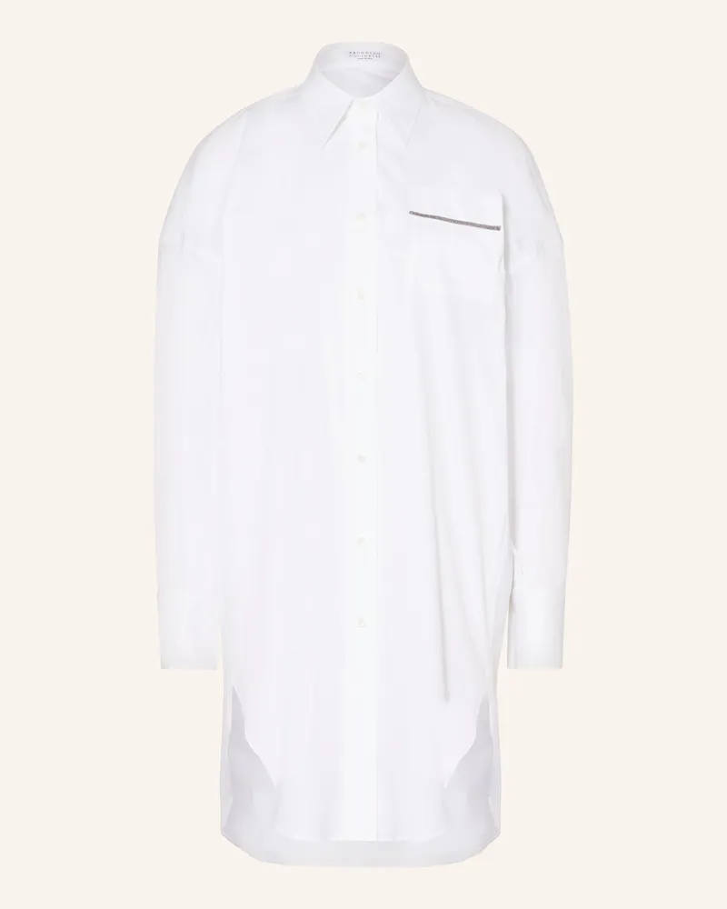 Brunello Cucinelli Hemdbluse Weiss