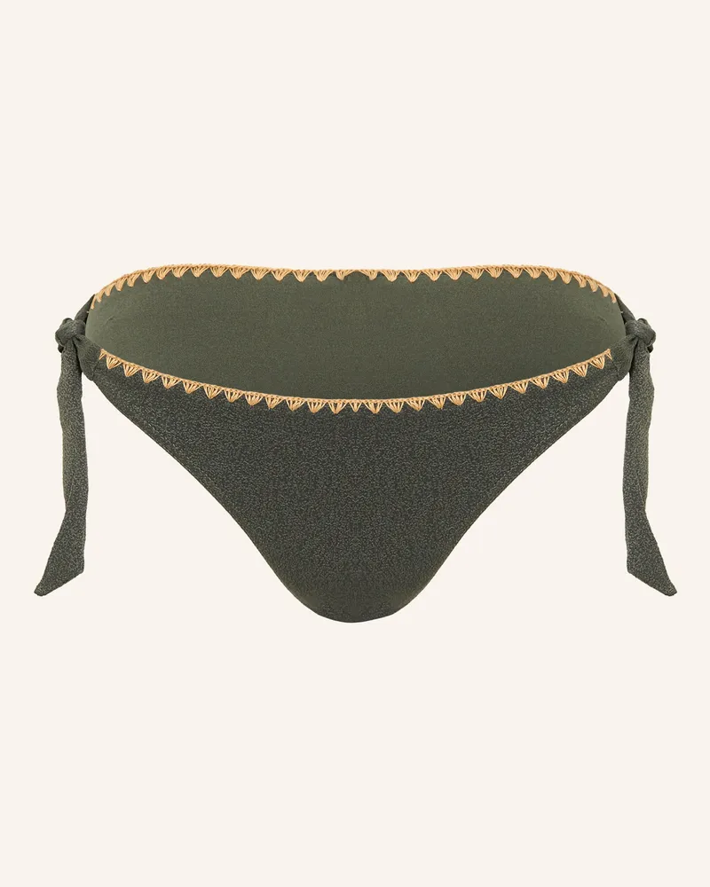 Banana Moon Triangel-Bikini-Hose Santafe Dimka gruen Khaki