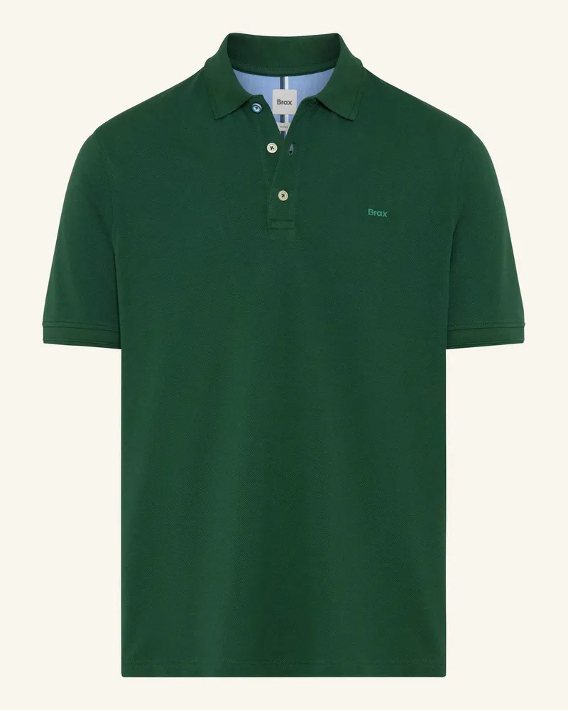 Brax Piqué-Poloshirt Style Pete gruen Dunkelgrün