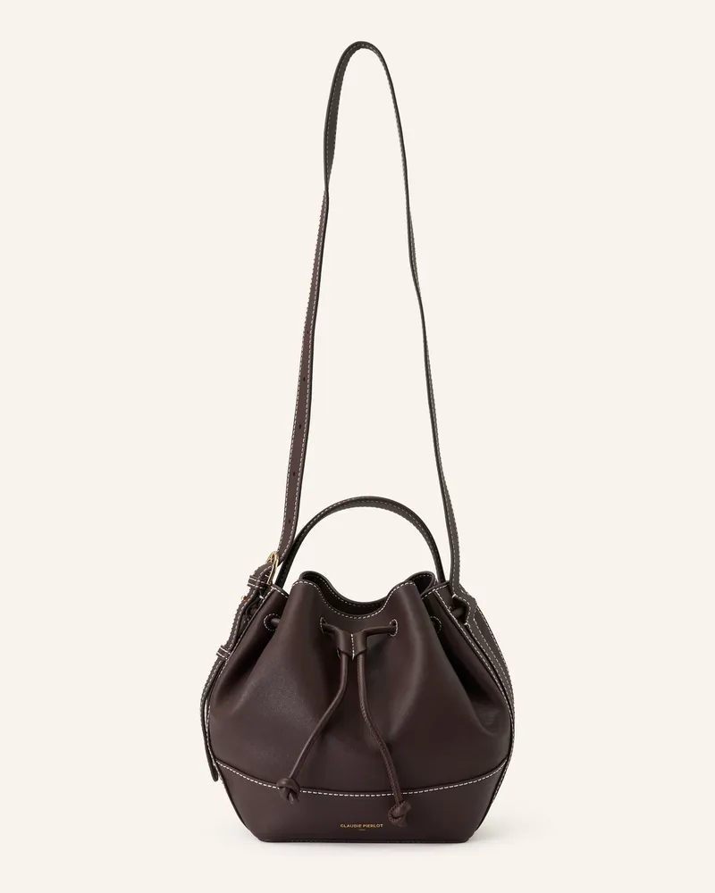 Claudie Pierlot Beuteltasche Dunkelbraun