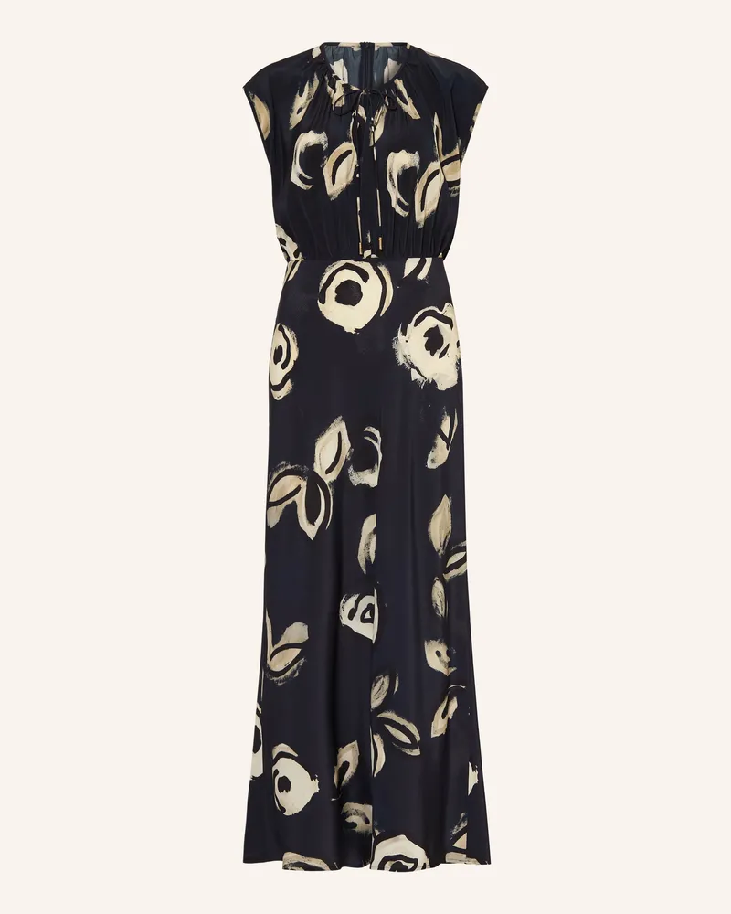 Max Mara Kleid Potema Aus Seide blau Dunkelblau