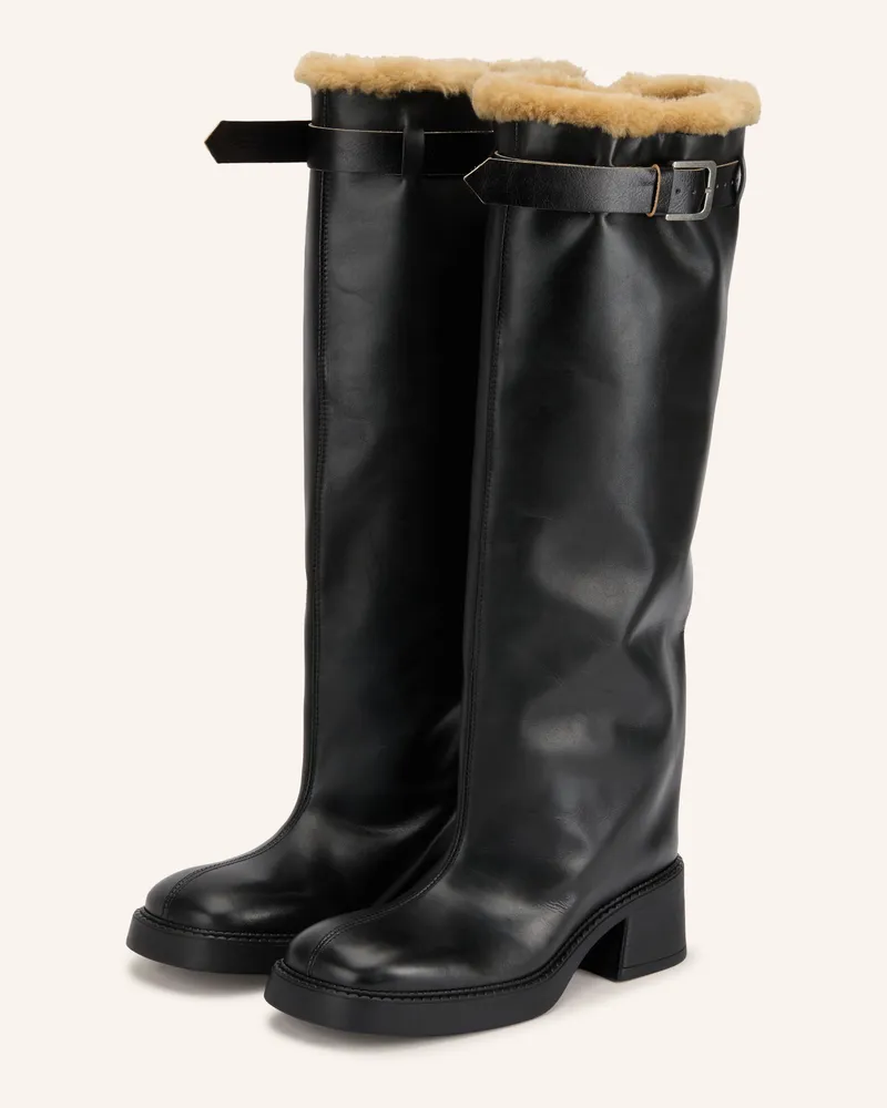Miista Stiefel Kristel schwarz Schwarz