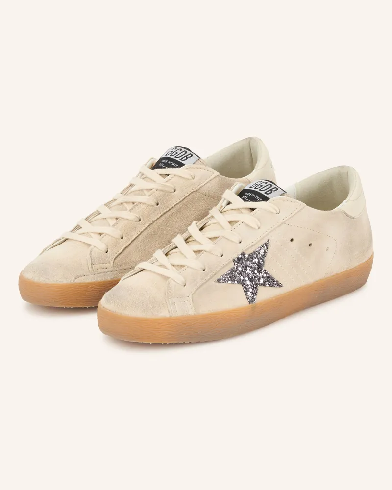 Golden Goose Sneaker Super-Star grau Hellgrau