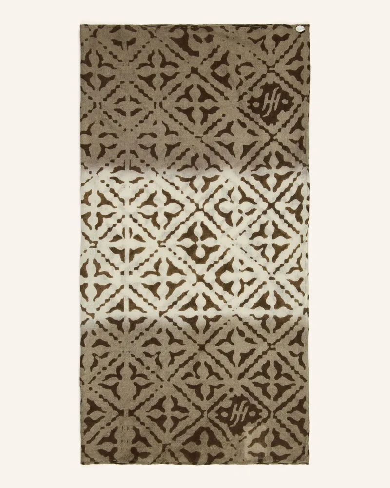 Friendly Hunting Cashmere-Tuch gruen Grau