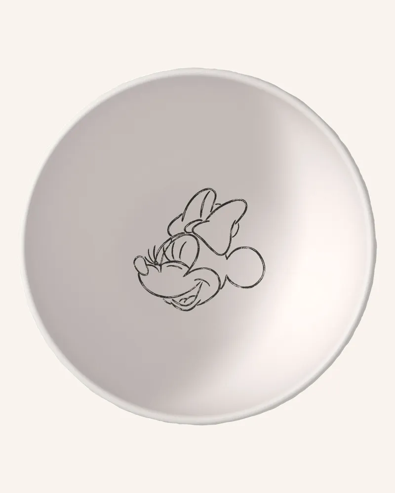 Villeroy & Boch Müslischale MANUFACTURE ROCK BLANC - MICKEY MOUSE Weiss