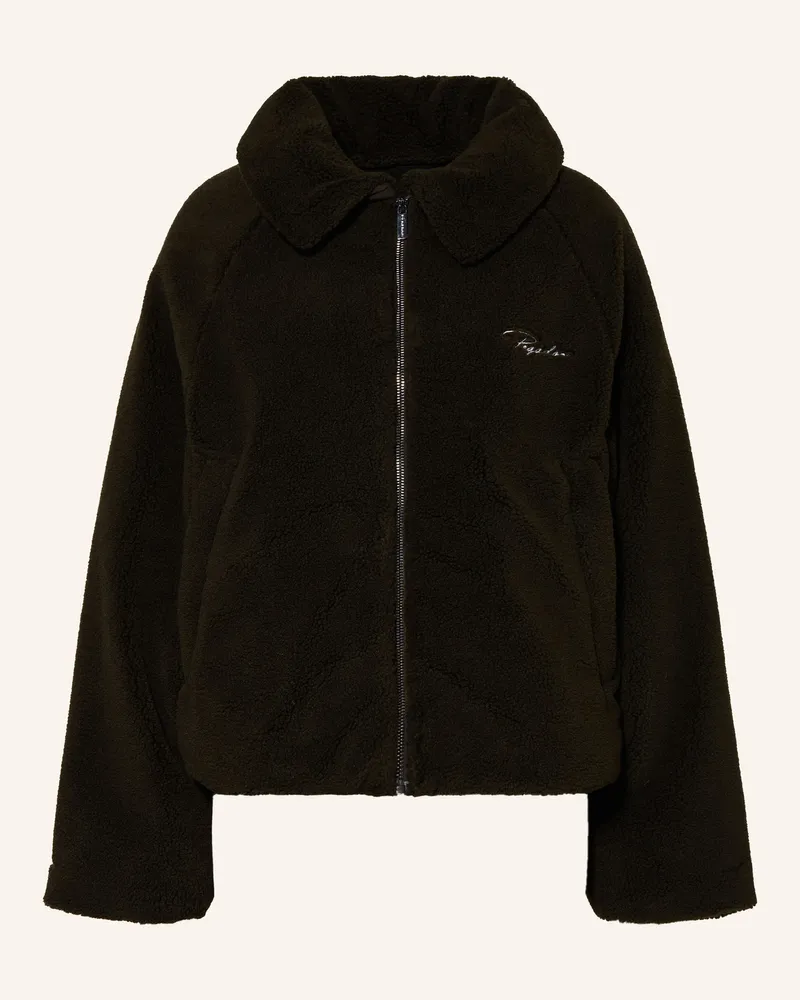 PEGADOR Teddyfell-Jacke LAJA Schwarz