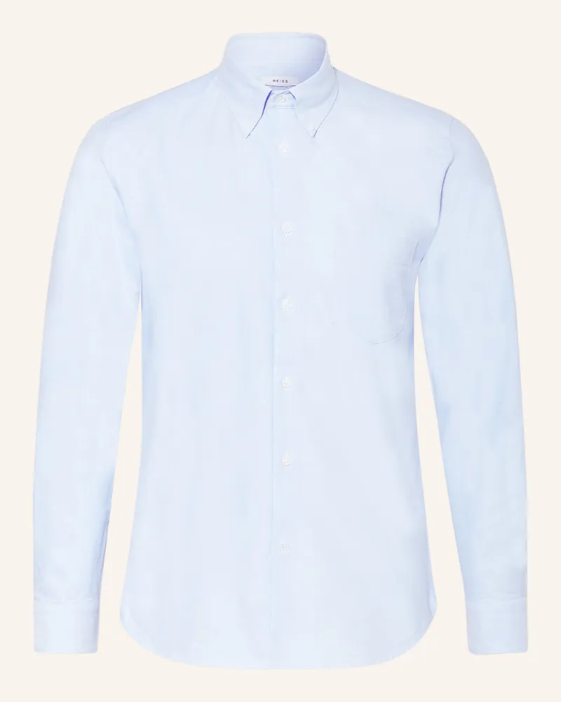 Reiss Oxfordhemd Greenwich Slim Fit blau Hellblau