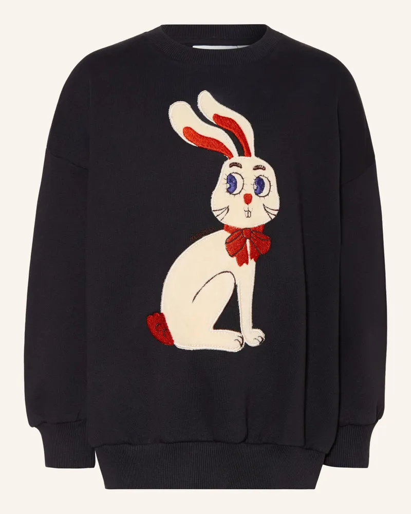 Mini Rodini Sweatshirt schwarz Schwarz