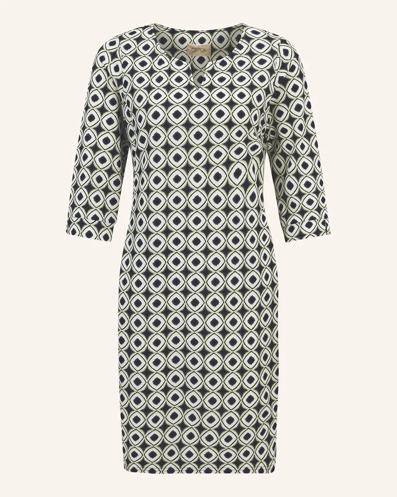 Cartoon Kleid mit 3/4-Arm Dunkelblau