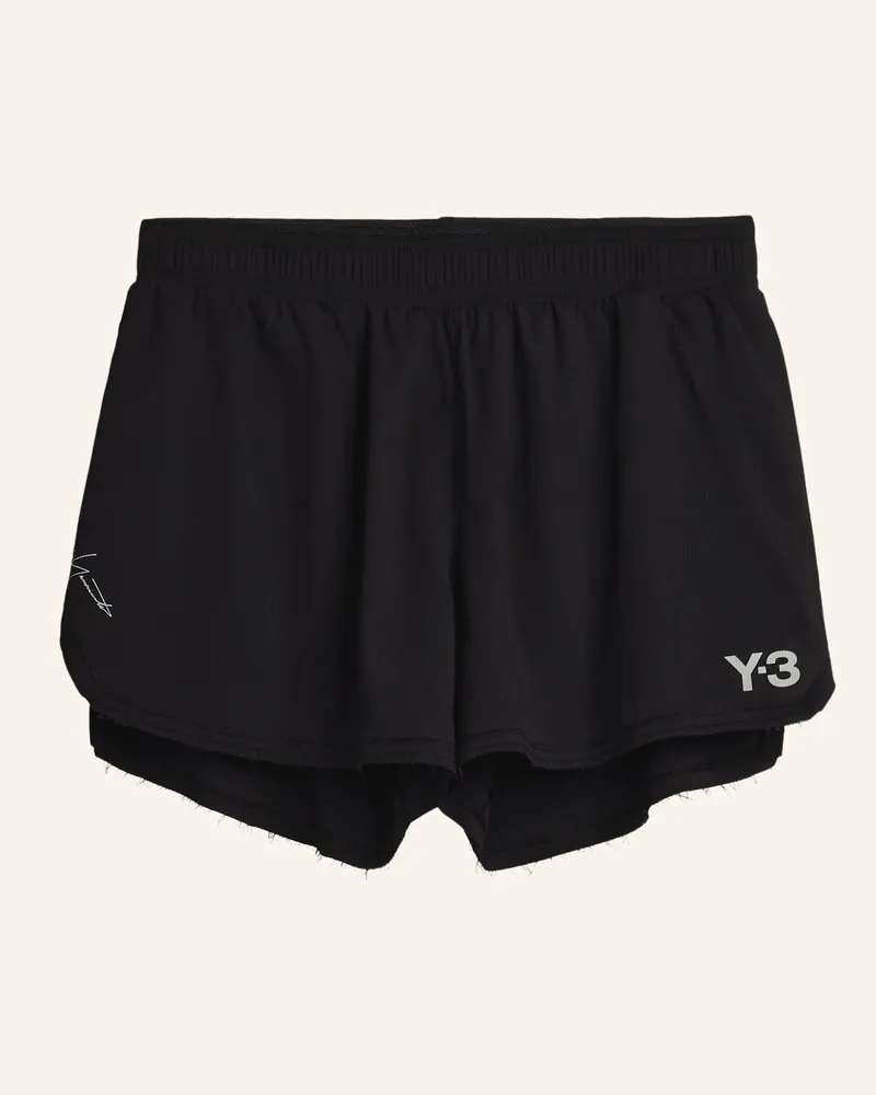Y-3 Y-3 RUNNING SHORTS Schwarz