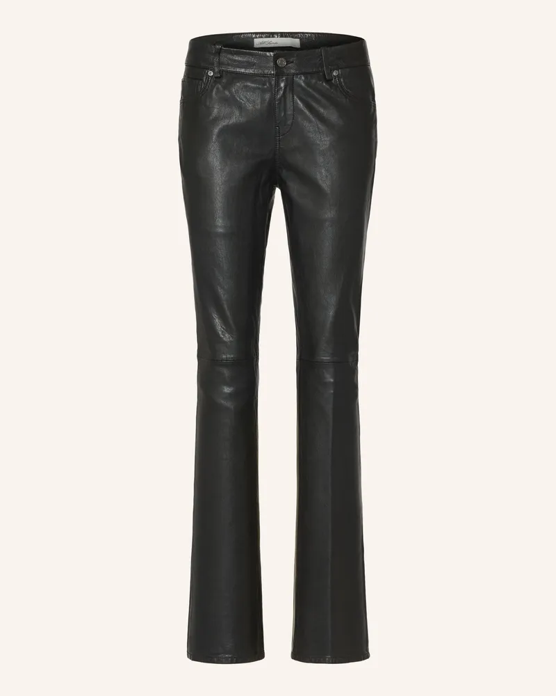 AllSaints Lederhose Riella schwarz Schwarz