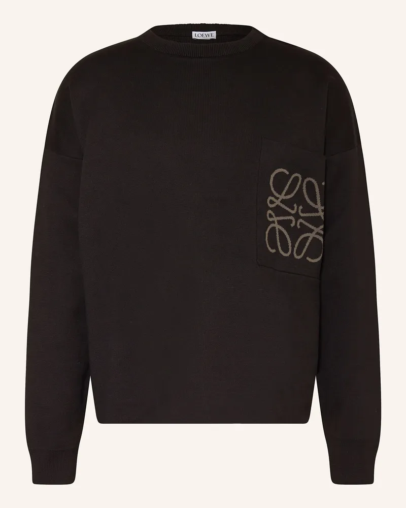 Loewe Sweatshirt Schwarz