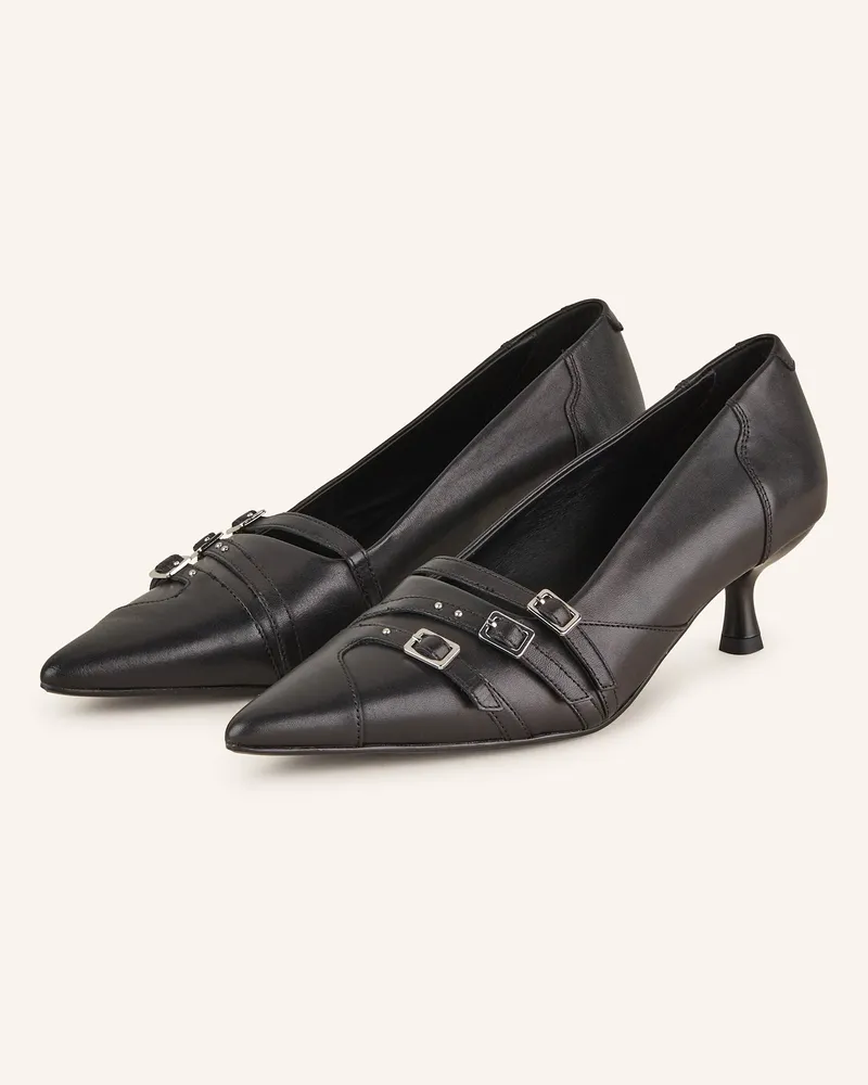 Vagabond Pumps LYKKE mit Nieten Schwarz