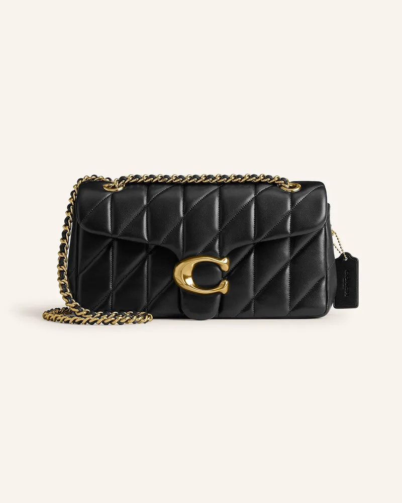 Coach Schultertasche TABBY 26 Schwarz