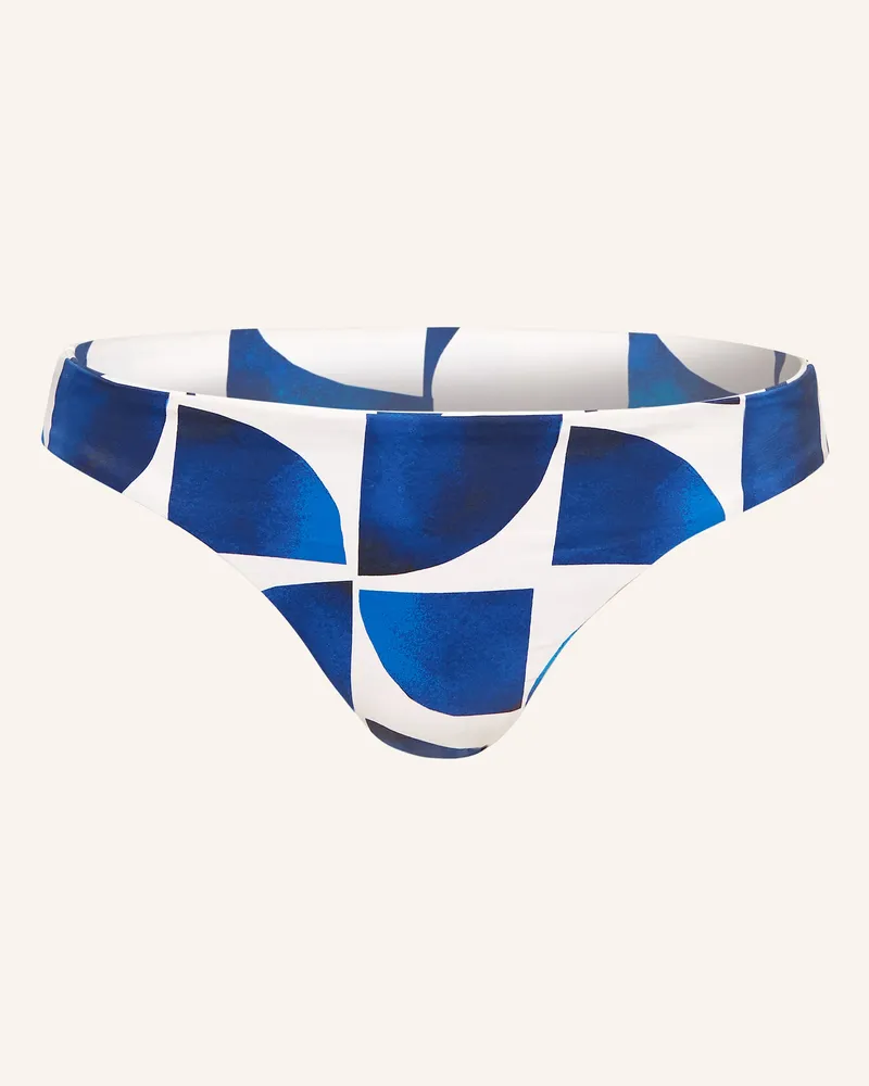 Seafolly Australia Basic-Bikini-Hose Sunray Zum Wenden blau Dunkelblau