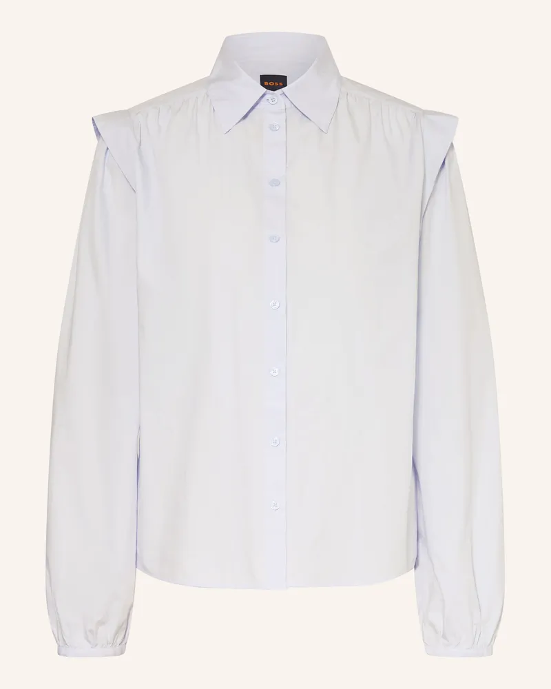 HUGO BOSS Hemdbluse Bosally blau Hellblau