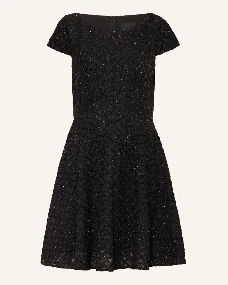 Marc Cain Kleid Mit Glitzergarn schwarz 900