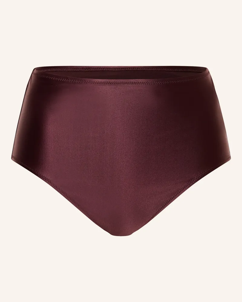 Arket High-Waist-Bikini-Hose rot Dunkelrot