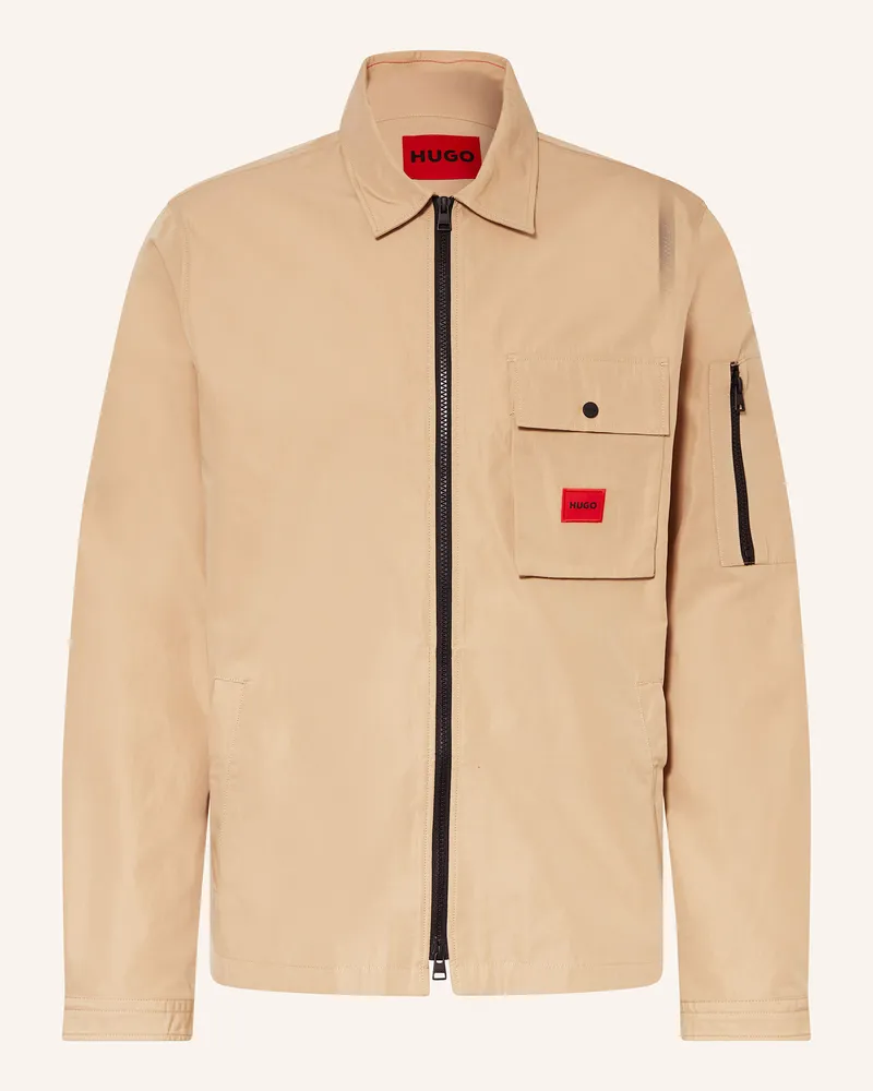 HUGO BOSS Overjacket EMMOND Hellbraun