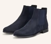 Chelsea-Boots Crostina blau
