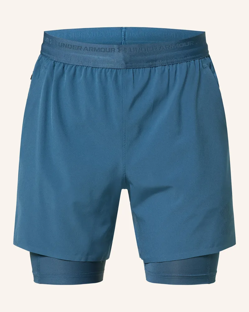 Under Armour 2-In-1-Laufshorts Ua Vanish Elite blau Petrol