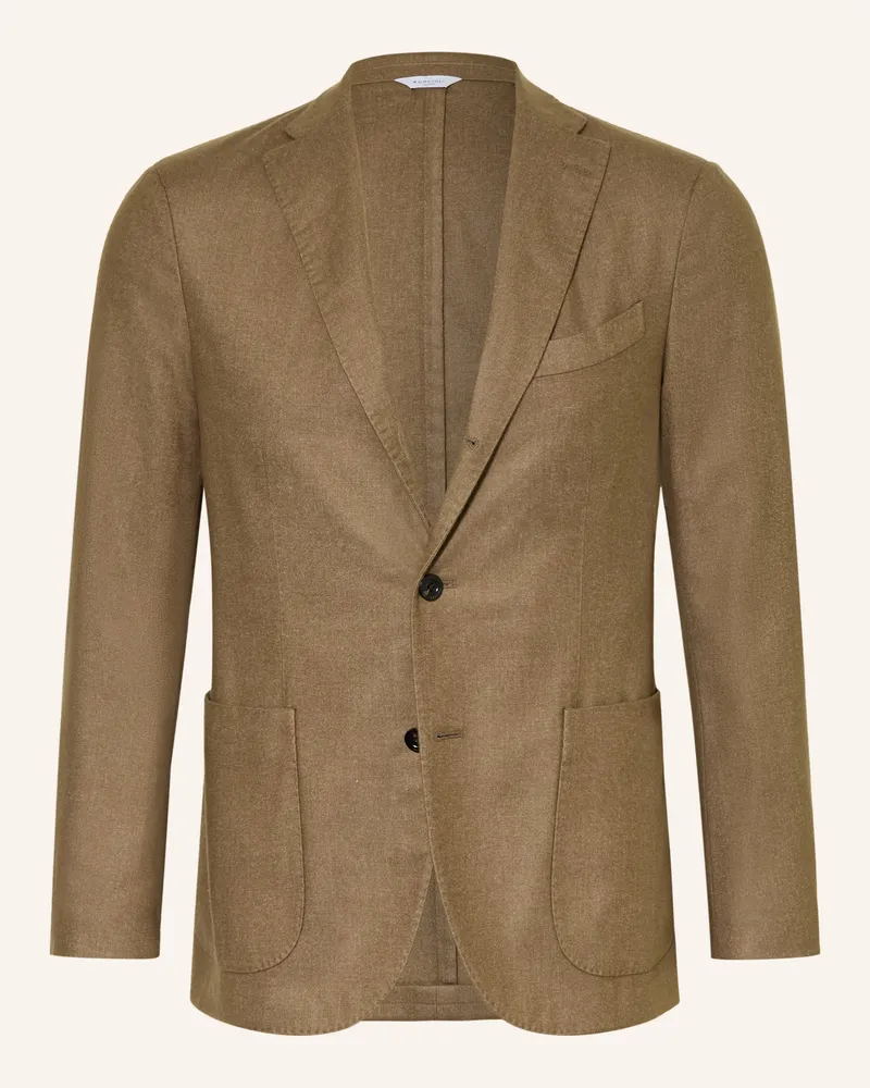 Boglioli Sakko Extra Slim Fit beige Hellbraun