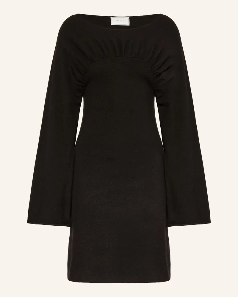 Neo Noir Strickkleid Holla schwarz Schwarz