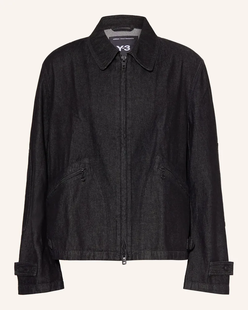 Y-3 Overjacket schwarz Schwarz
