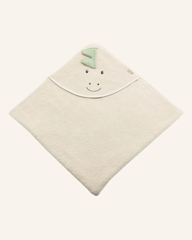 Sterntaler Kapuzenbadetuch 100X100 Rexi beige Beige