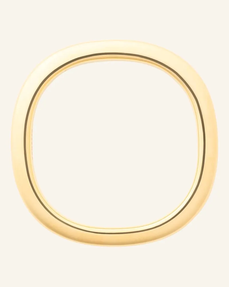 Vanessa Baroni Armreifen SOFT EDGE BANGLE GOLD by GLAMBOU Gold