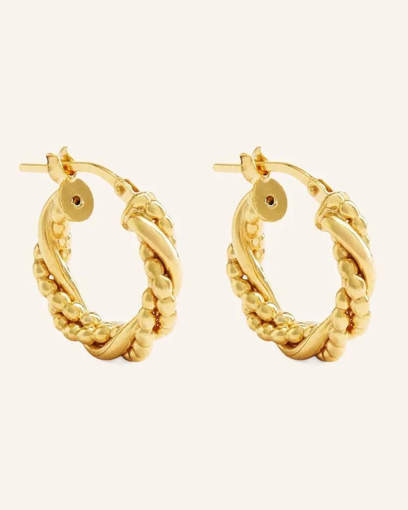 POMPIDOU Ohrringe PADMA by GLAMBOU Gold