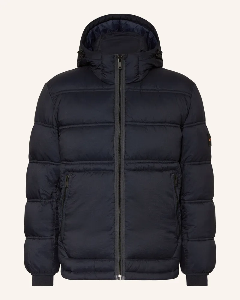 HUGO BOSS Steppjacke OKOBRA1 Dunkelblau