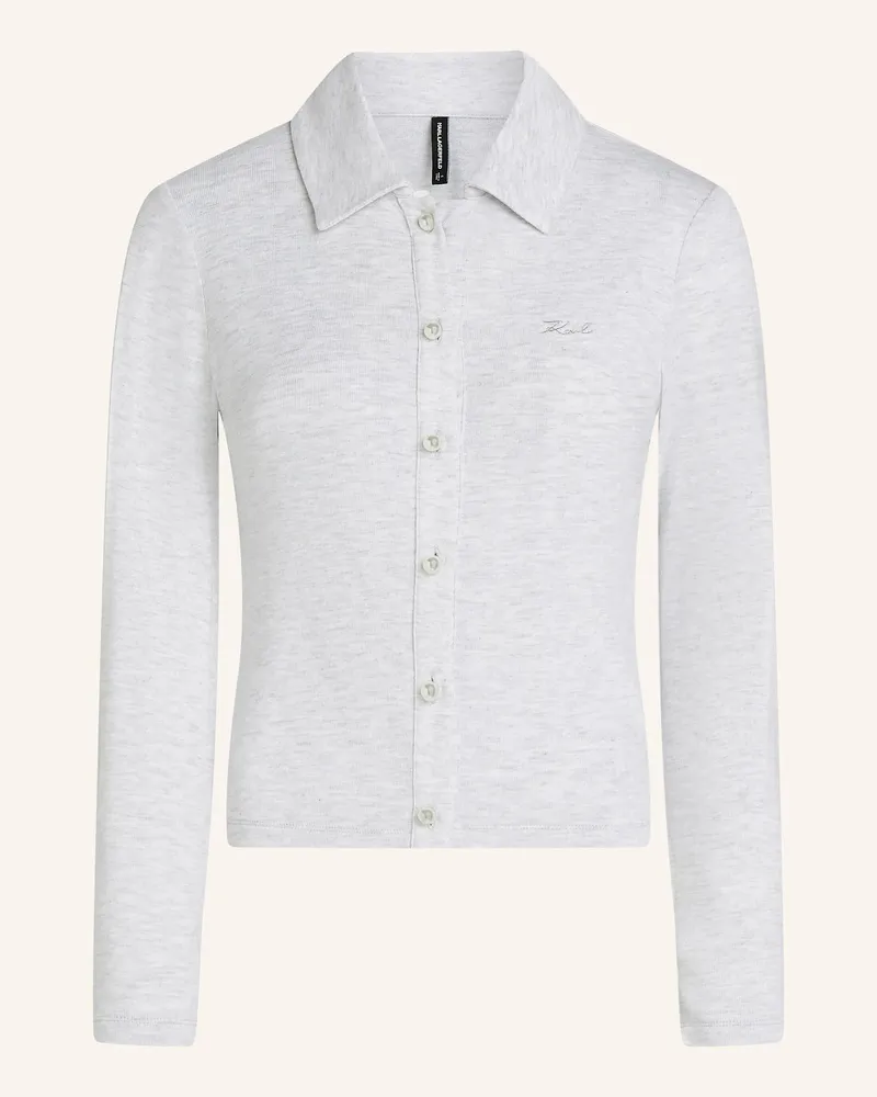 Karl Lagerfeld Top grau Grau