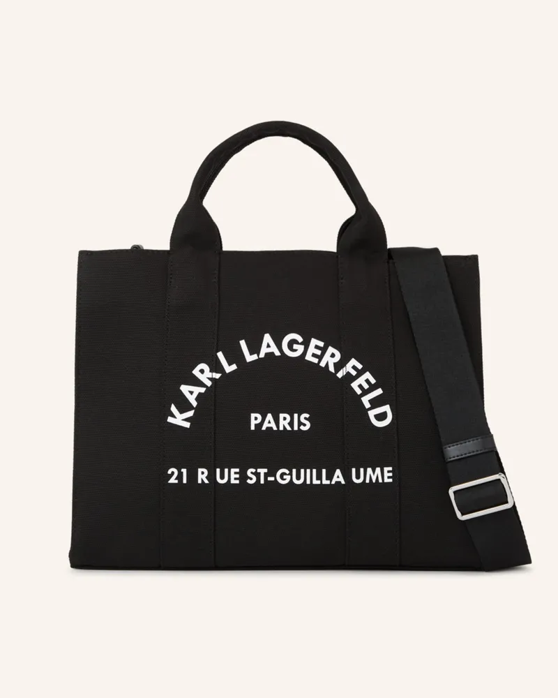 Karl Lagerfeld Shopper schwarz Schwarz