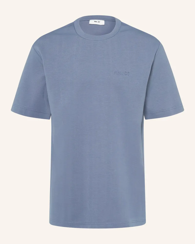 NN 07 T-Shirt Nat blau Blaugrau