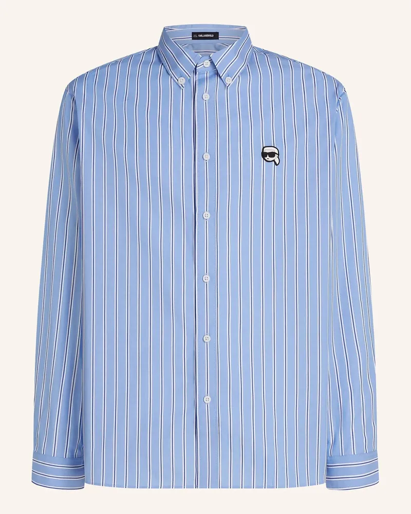 Karl Lagerfeld Hemd blau Blau