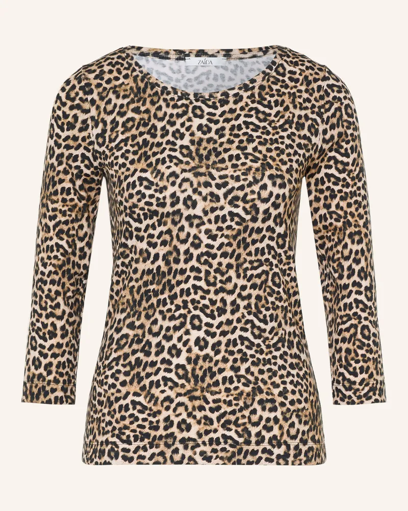 ZAíDA Shirt Mit 3/4-Arm braun Braun