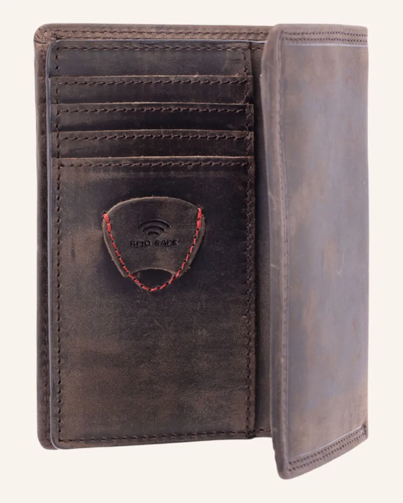 Strellson Billfold Baker Street Knox braun Dunkelbraun