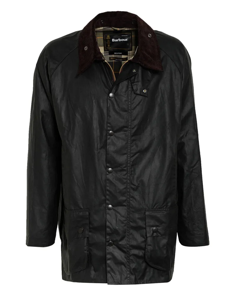 Barbour Fieldjacket BEAUFORT WAX Dunkelgrün