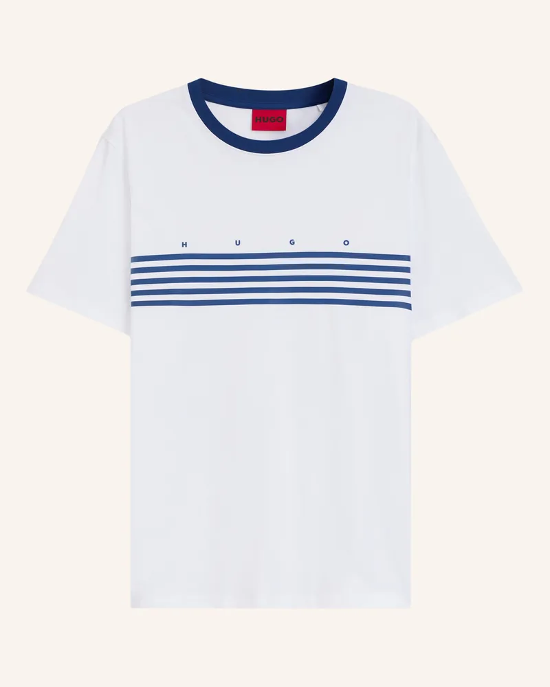 HUGO BOSS T-Shirt Dempsy Regular Fit weiss 